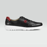 Brandon - Zapato Tipo Tenis Urbano Piel de Borrego Negro